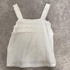 White Loft fringe top